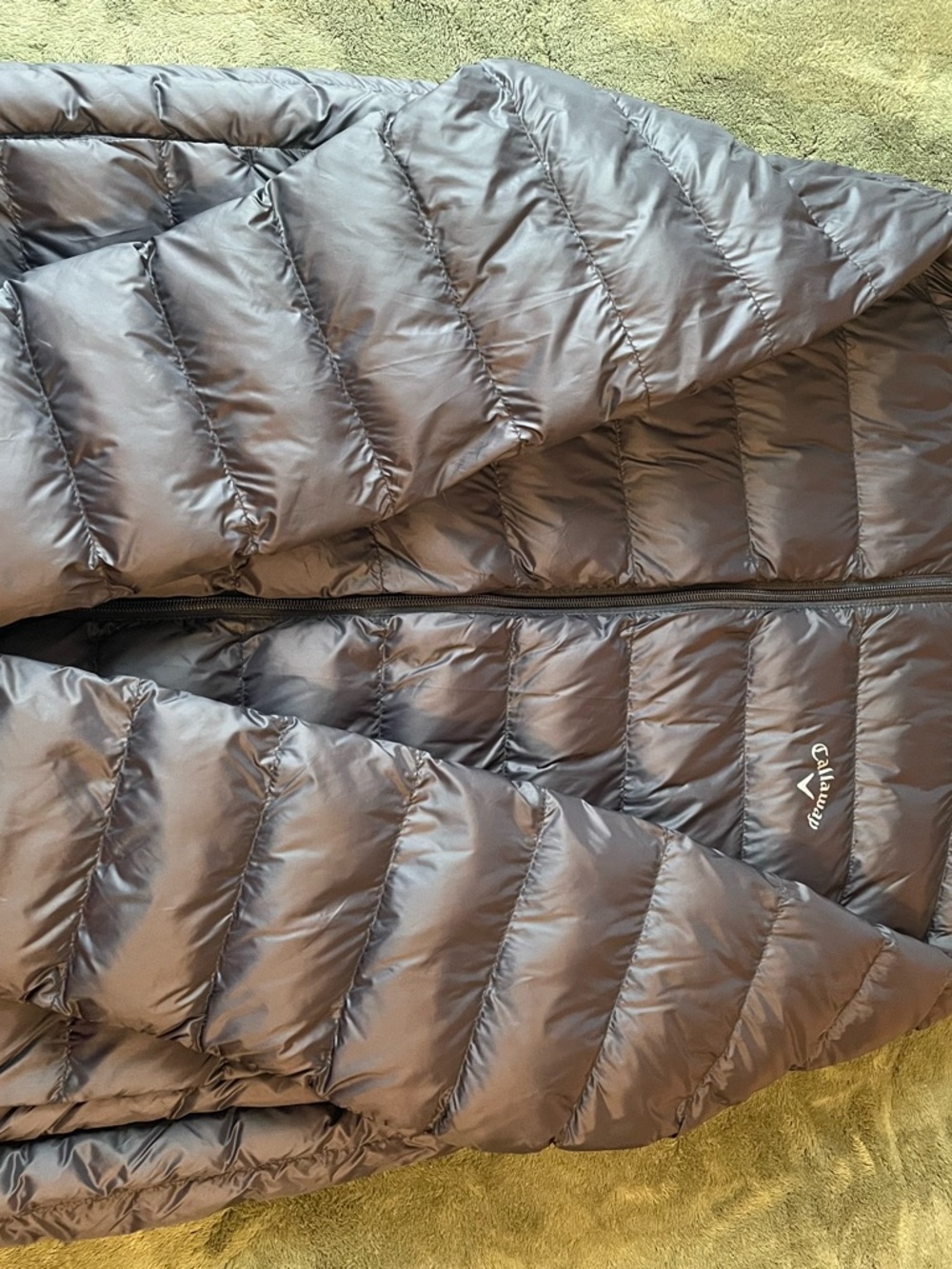 Callaway Black Quilted Down Puffer Jacket